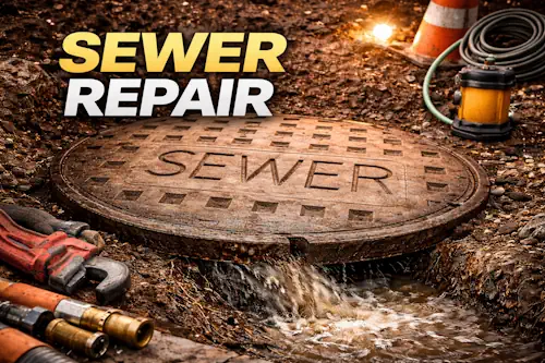 Sewer line repair service in Greater Cleveland Ohio